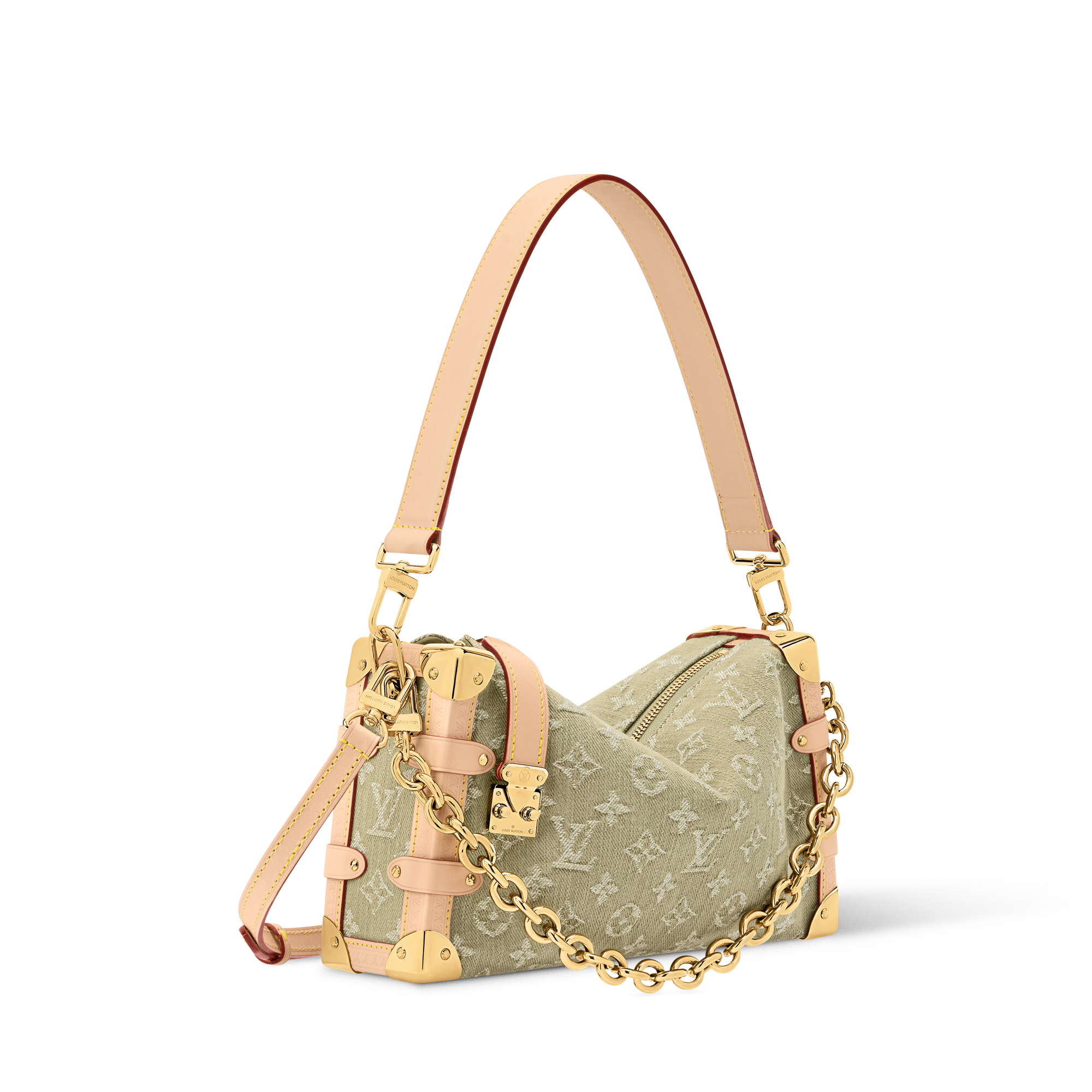 Side Trunk MM East West Monogram Denim - Women Bags | LOUIS VUITTON